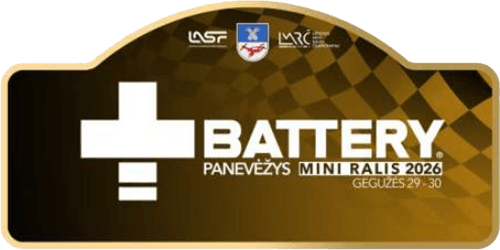 Battery Mini Rally Panevėžys logo