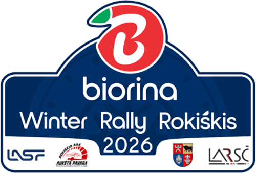 Biorina Winter Rally Rokiškis logo
